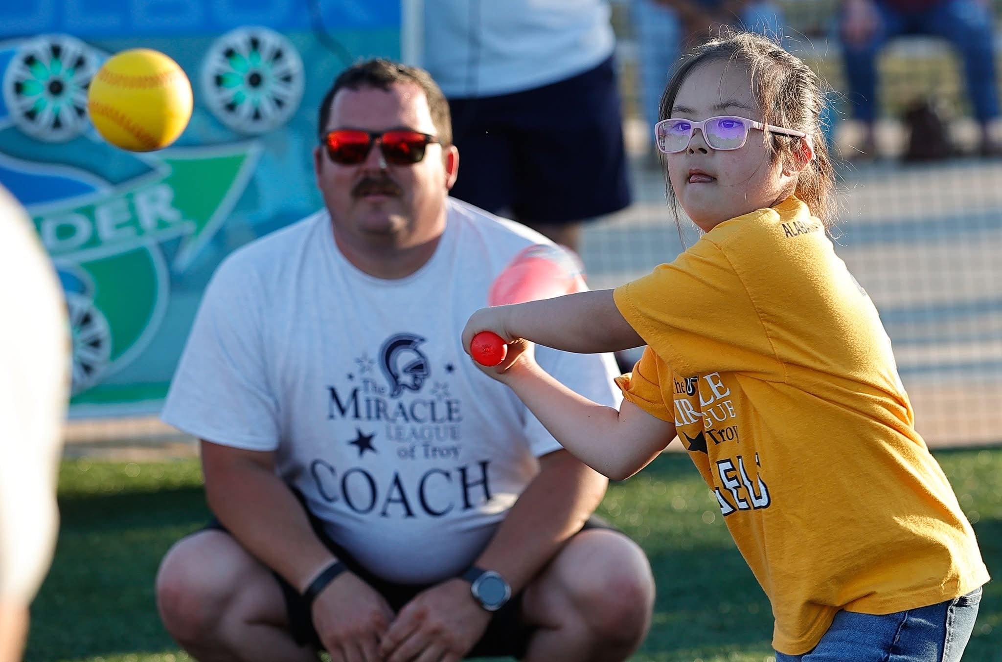 Miracle League of Troy volunteer