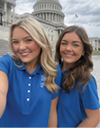 Sarah Sanders and Hayden Duncan